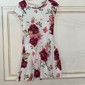 Justice dress 7/8 (floral)